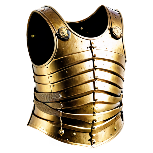 Medieval simple mummy cuirass - icon | sticker