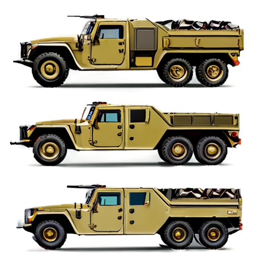 military vehicle max 256 colors - icon | sticker