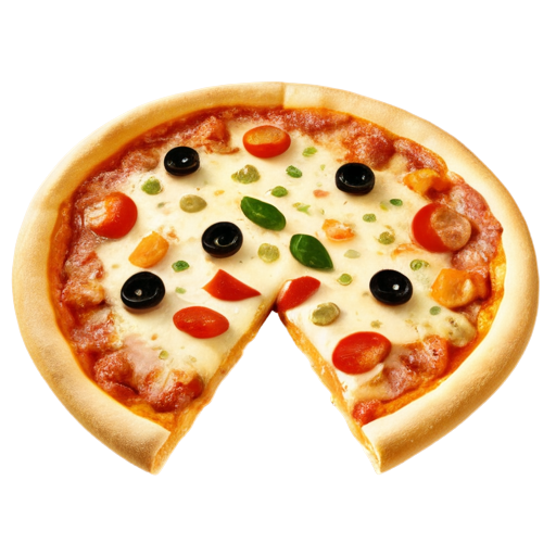 kitty pizza - icon | sticker