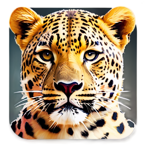 Here is the app icon for your video editing software "Big Leopard Editing." It combines video editing elements, a leopard motif, and a viral video theme. Let me know if you'd like any adjustments! - icon | sticker