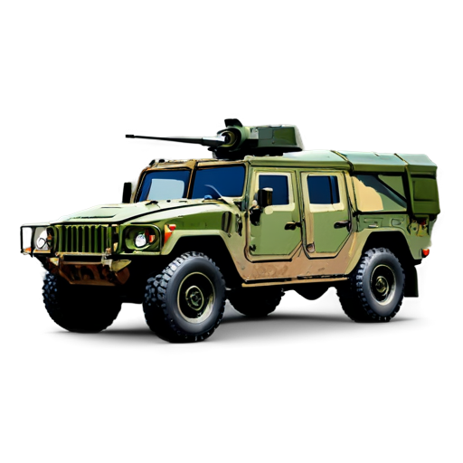 military vehicle max 256 colors - icon | sticker