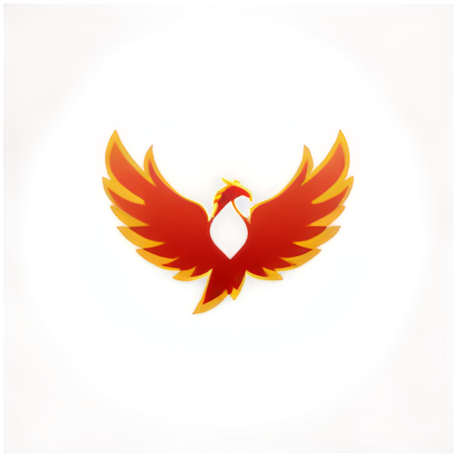 make an icon for a trading software with name of phoenix - icon | sticker