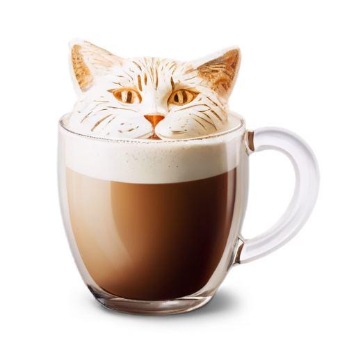 catfoam coffee - icon | sticker