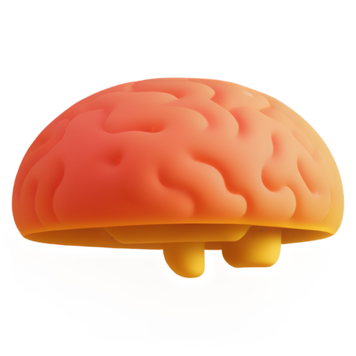 Abstract style sponge gluttony brain - icon | sticker