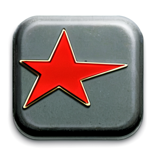 soviet magazine, button, computer game, game button, computer game, square button - icon | sticker